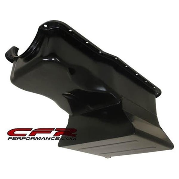 Cfr Performance CFR HZ-7474-PBK 1965-87 Ford Small Block 260-289-302 Drag Racing Oil Pan - Black HZ-7474-PBK - main